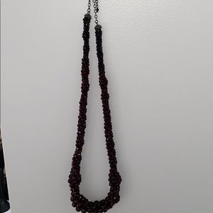 Long beaded necklace